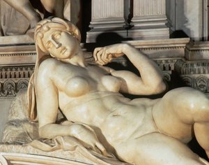 Tomb of Lorenzo de Medici (detail)