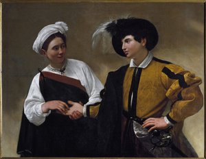 The fortune teller by Michelangelo Merisi da Caravaggio
