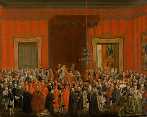 Carlos III Renounces the Crown of Naples by Michele Foschini