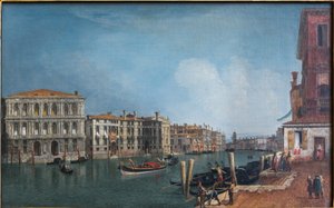 View of the Grand Canal near Ca