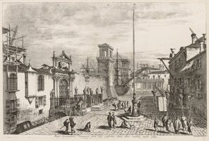 Views of Venice: The Gates of the Arsenal, 1741