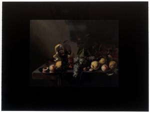 Still Life with Fruits and Grapes by Michiel Simons