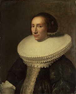 Portrait of a Lady with a Ruff by Michiel van Miereveld