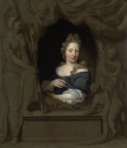 Portrait of Eva Visscher, Wife of Michiel van Musscher