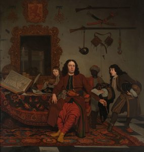 Portrait of Thomas Hees, with His Nephews Jan and Andries Hees