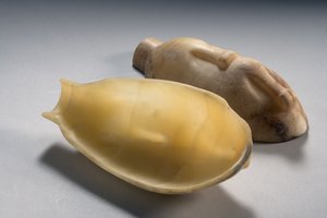 Two part vessel in the form of a duck by Middle Kingdom Egyptian