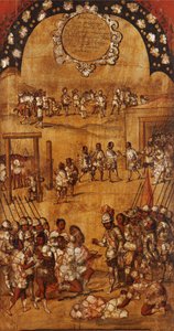 The Conquest of Mexico, Panel III
