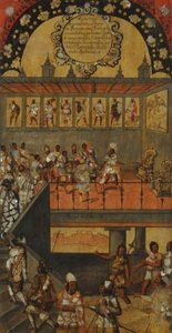 The Conquest of Mexico, Panel XII, c.1696-1715 by Miguel Gonzalez