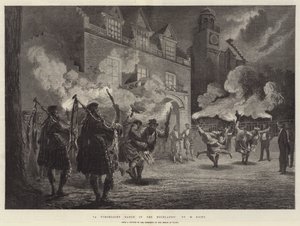 A Torchlight Dance in the Highlands by Mihaly von Zichy