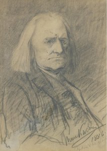 Portrait of Franz Liszt