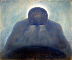 The Thought by Mikalojus Ciurlionis