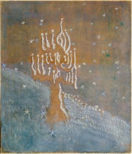 Winter (I) by Mikalojus Ciurlionis