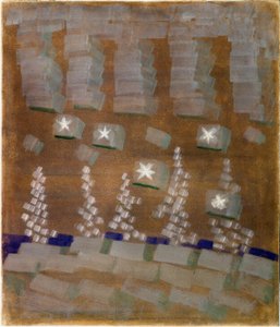 Winter (VIII) by Mikalojus Ciurlionis