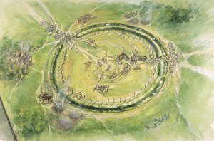 Stonehenge Phase 2, c27th Century BC, c1990-2010 by Mike Seaforth