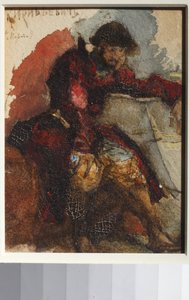 Illustration to the Poem The Song of the Merchant Kalashnikov by M. Lermontov