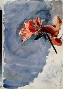 Red Azalea by Mikhail Aleksandrovich Vrubel
