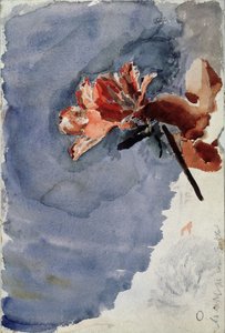 Red Azalea by Mikhail Aleksandrovich Vrubel