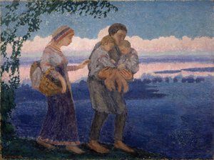 Evening homecoming, 1906