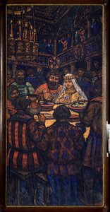 The Wedding of the Grand Duke Vladimir I Svyatoslavich by Mikhail Nikolayevich Yakovlev