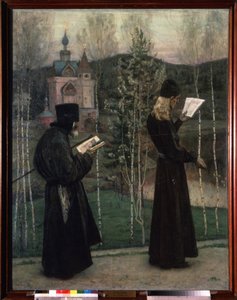 Ringing the Bells by Mikhail Vasilievich Nesterov