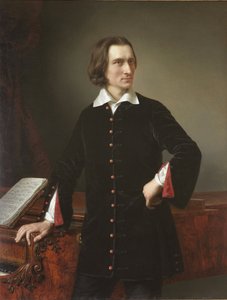 Portrait of Franz Liszt