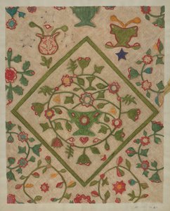 Applique Quilt by Mildred E. Bent