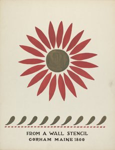 Design from Gorham, Maine 1800: from Proposed Portfolio 