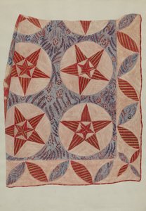 Quilt Applique by Mildred E. Bent