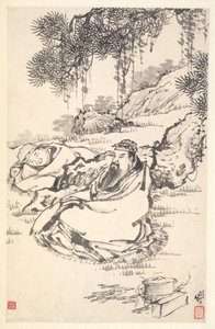 Lu Tong and Servant, 1788