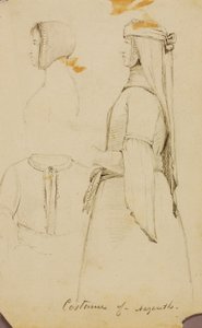 Costume of Nazareth, Israel by Miner Kilbourne Kellogg