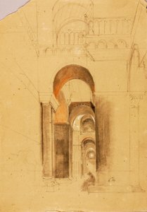 Mosque Interior by Miner Kilbourne Kellogg