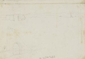 On Road to Safed, Israel by Miner Kilbourne Kellogg