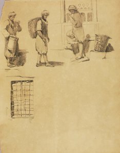 Peasant Figures by Miner Kilbourne Kellogg