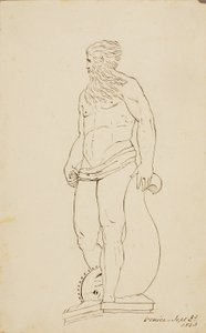 Statue of Neptune, Venice by Miner Kilbourne Kellogg