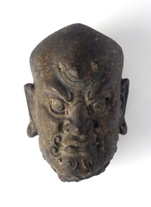 Head of a Deity by Ming Dynasty Chinese School