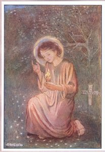 He knelt down on the dewy grass by Minnie Didbin Spooner