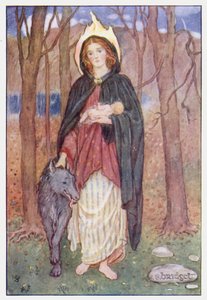 Saint Bridget by Minnie Didbin Spooner