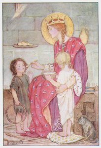 Saint Margaret of Scotland by Minnie Didbin Spooner