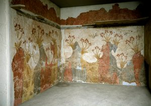 Minoan Art: Spring Frescoes from Akrotiri to Santorini by Minoan