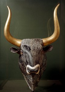 Minoan art: bull