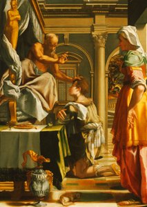 Isaac Blessing Jacob by Mirabello Cavalori