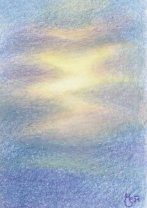 Glowing Abstract Path by Mirjam Schrei