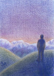 Twilight Mountain Solitude