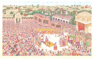 Indian Epic Ceremony by Mirza Baig