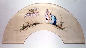 Design for a Fan by Mme. Callamatta