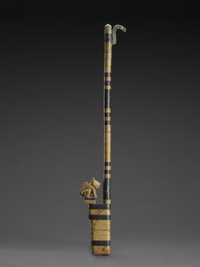 Atlatl with Feline by Moche Moche