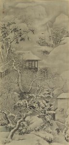 Snow Landscape by Mochizuki Gyokusen