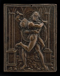 Hercules and Antaeus by Moderno