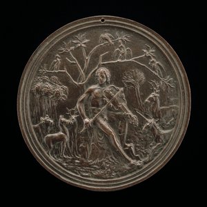 Orpheus Playing to the Animals by Moderno