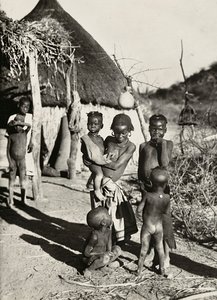Building an Empire in the Fascist age: a group of boys from the Tacruri tribe by Modestino Baldinetti